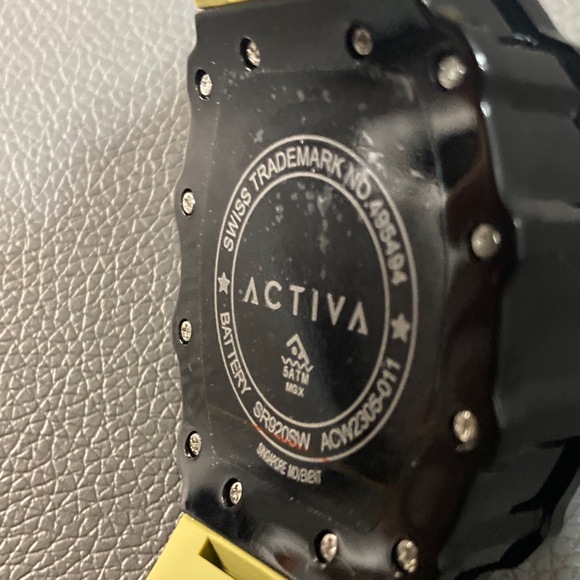 Activa Fury X Men's Skeleton Dial - 44.3mm, Olive/Black ACW2305-011 - Picture 6 of 6